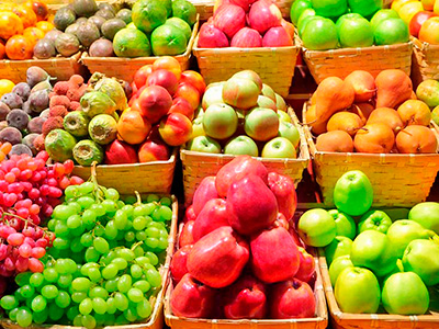 Mercado de Bailén Málaga: Frutería Rosa